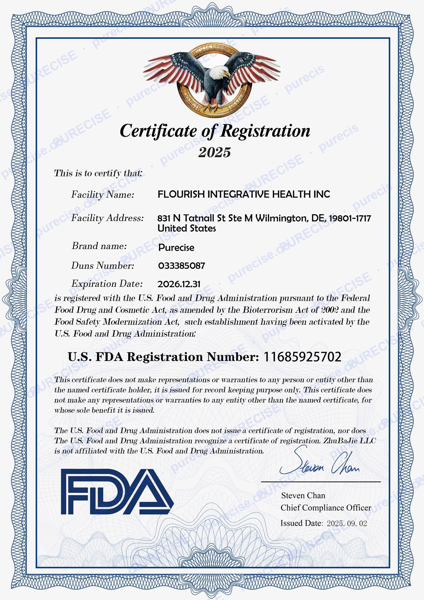 FDA Registration